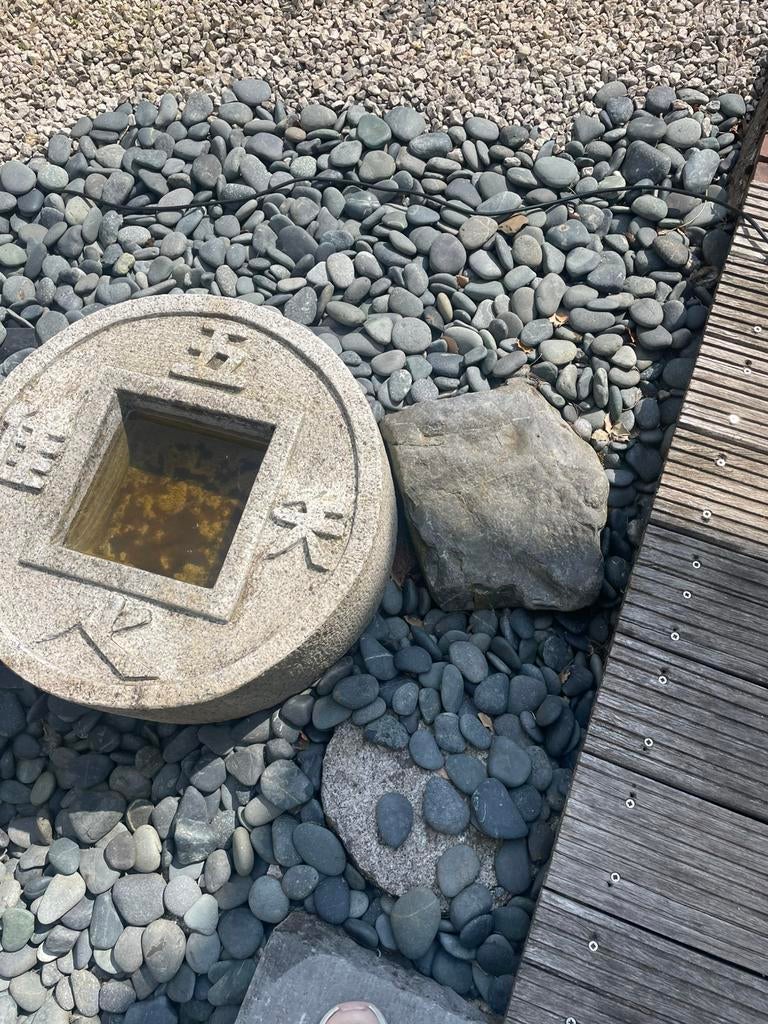 Japanse drinkbak, Tuin en Terras, Ophalen, Zo goed als nieuw