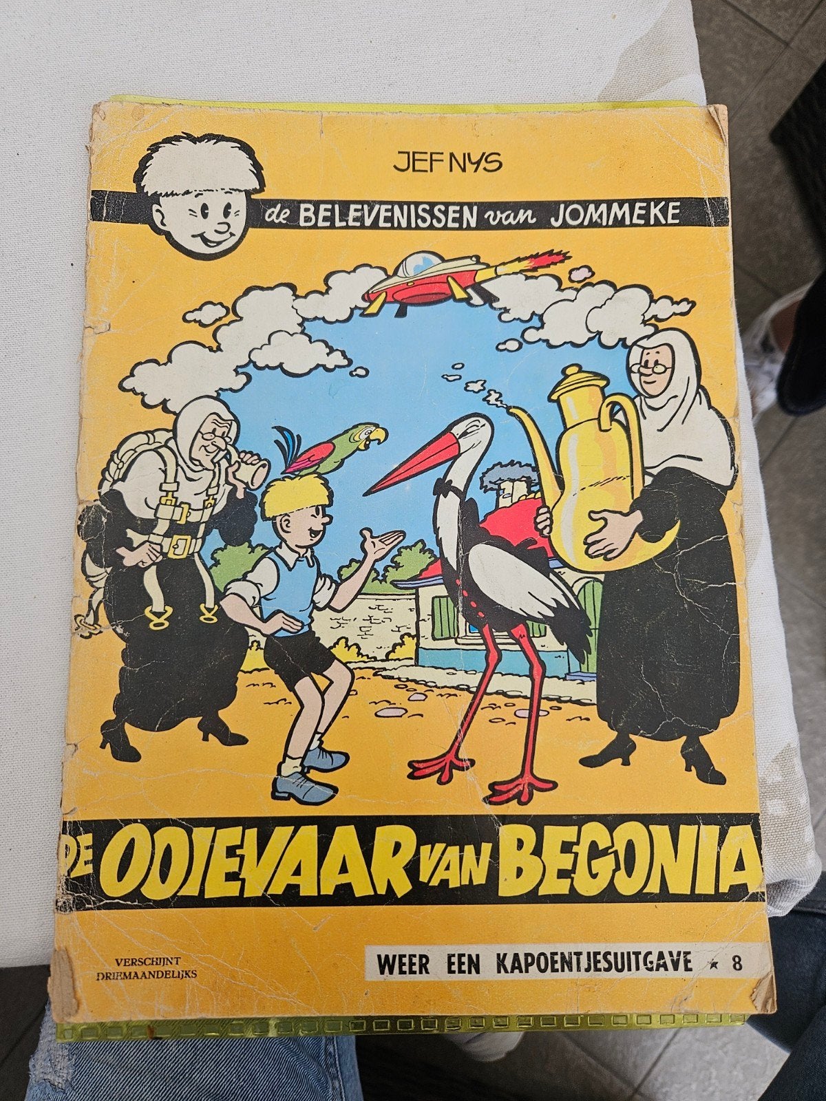 1ste druk " De belevenissen van jommeke", Boeken, Gelezen, Eén stripboek, Jef Nys., Ophalen of Verzenden