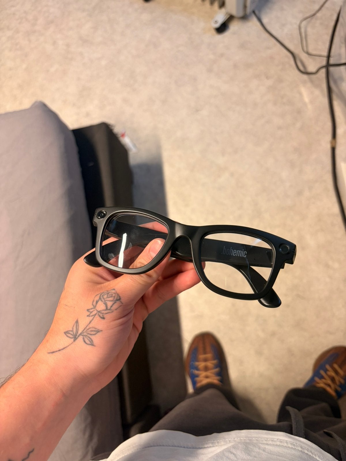 Smartglass bril, Handtassen en Accessoires, Ophalen of Verzenden, Zo goed als nieuw, Bril