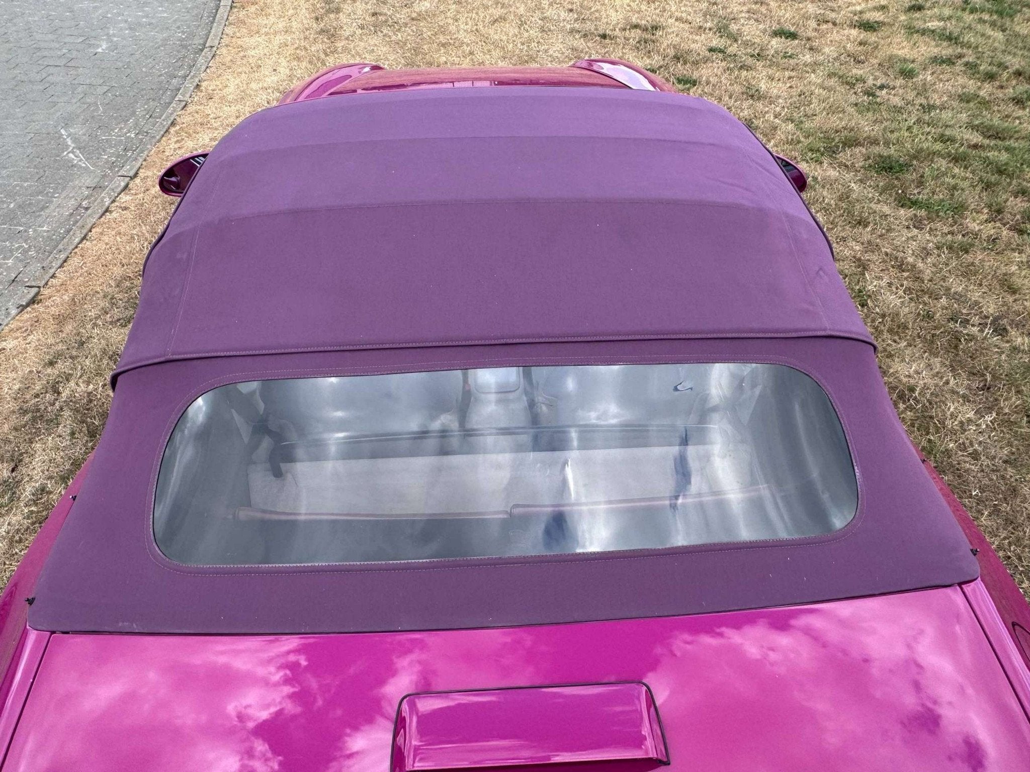 Porsche 968 Cabriolet RUBYSTONE OVER APRICOT AND MAGENTA ULT, foto 8
