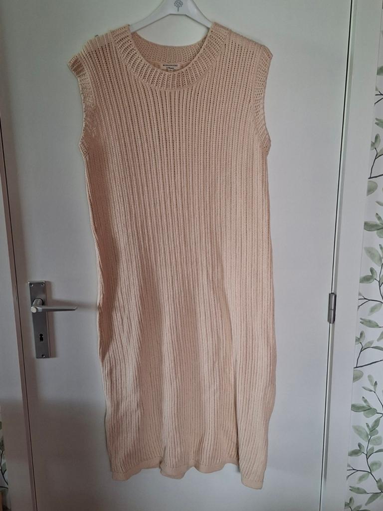 Gebreid recht kleedje van Buissoniere, maat (x)xl, Ophalen of Verzenden, Maat 46/48 (XL) of groter