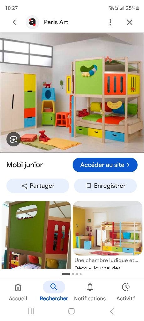 Chambre enfant GAUTIER! (Marque française), Enlèvement, Utilisé, Garçon ou Fille