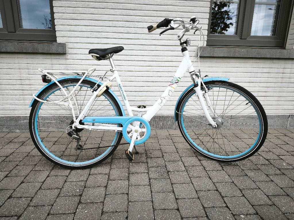 Damesfiets, meisjesfiets OXFORD NEW HOLLAND, Velgrem, Versnellingen, Zo goed als nieuw, Minder dan 47 cm