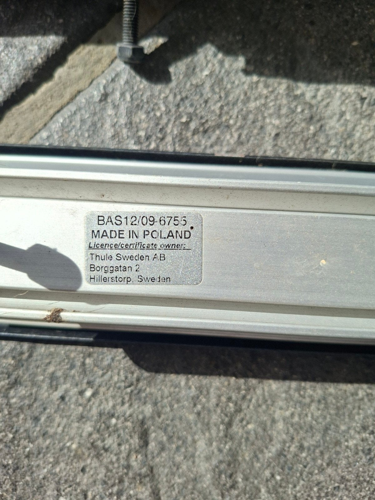 Thule fietsdrager onderdeel, Auto diversen, Ophalen, Gebruikt, Fietsendrager-accessoire, 1 fiets