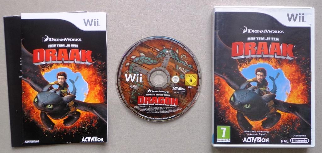 Hoe Tem Je een Draak voor de Nintendo Wii Compleet, Enlèvement ou Envoi, Comme neuf
