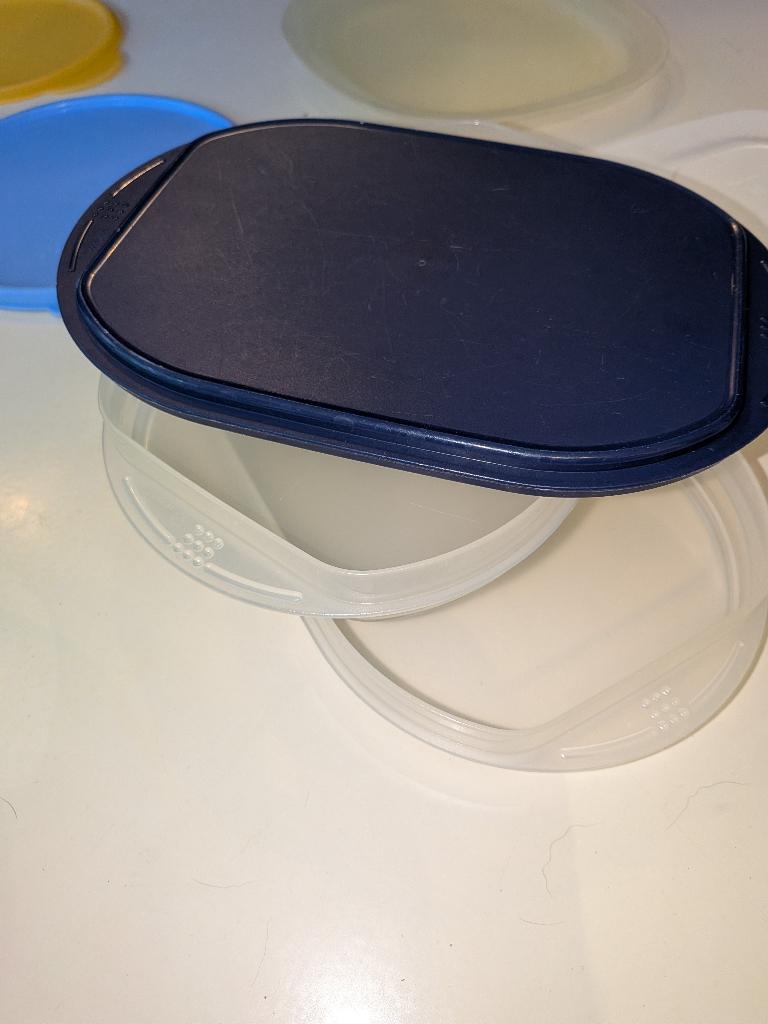 Tupperware, Enlèvement, Utilisé, Bleu, Autres types