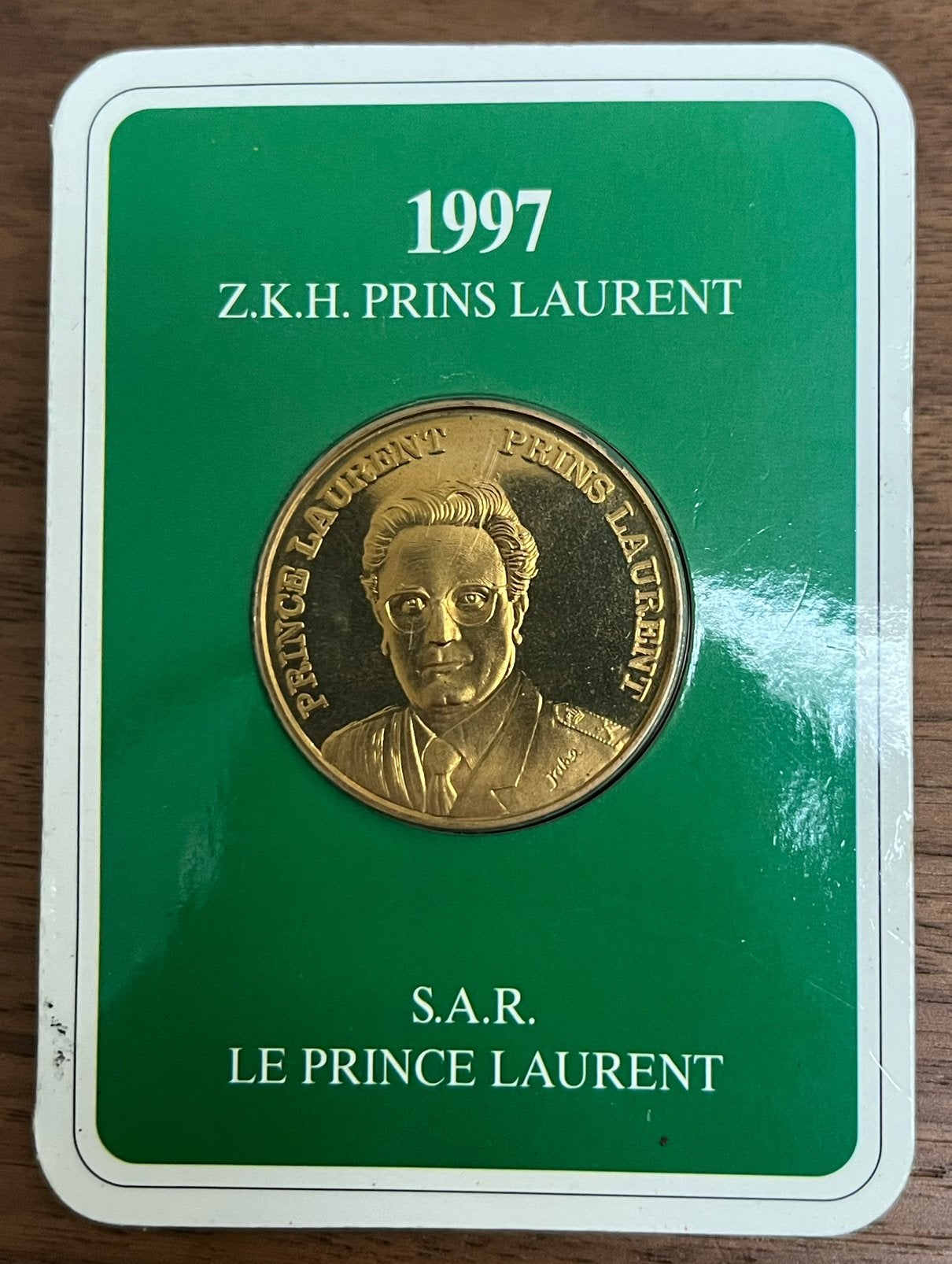 Médaille commémorative Mariage Prince Laurent/Princss Claire, Enlèvement ou Envoi, Cuivre