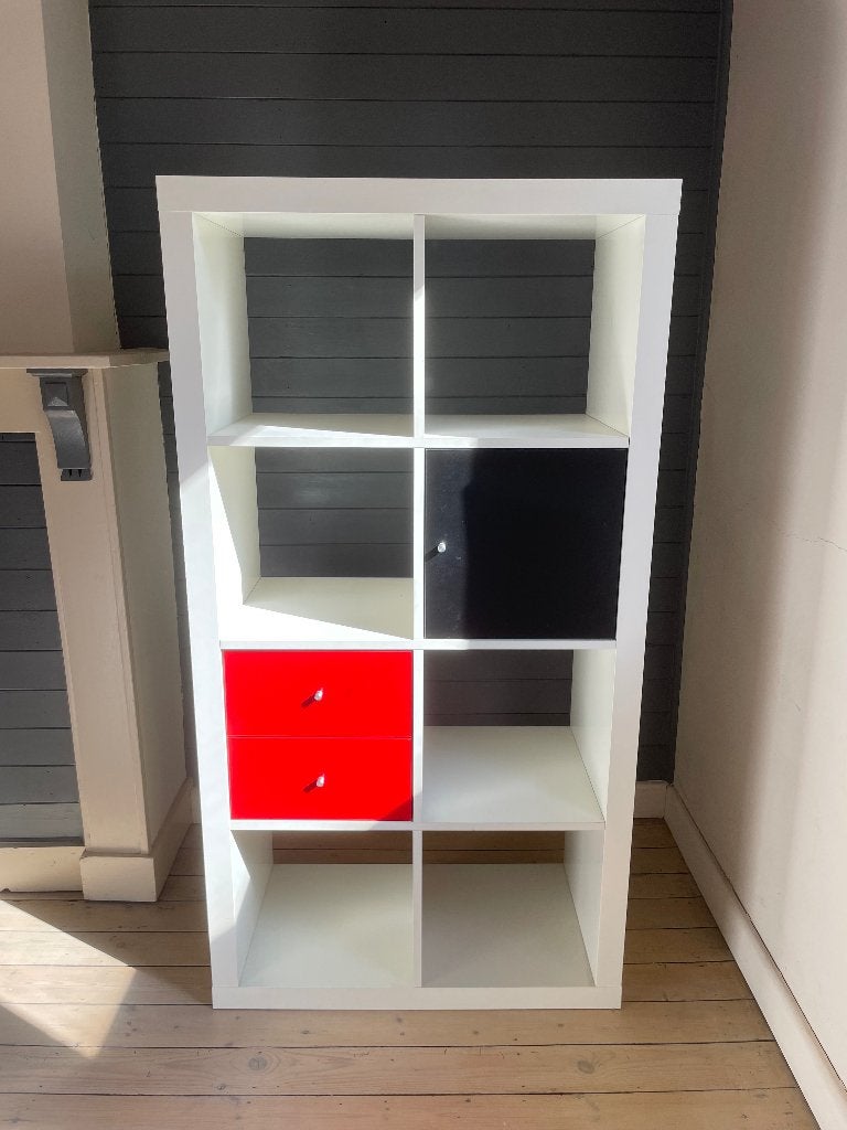 Kallax vakkenkast, Huis en Inrichting, Ophalen, Gebruikt, 100 tot 150 cm, Minder dan 150 cm