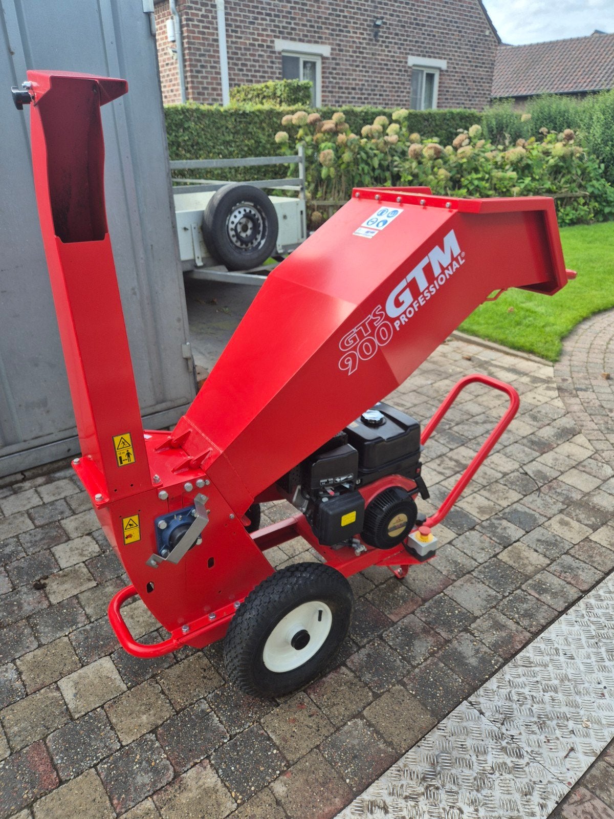 GTM Professional GTS 900 G benzine hakselaar, Tuin en Terras, Ophalen, Zo goed als nieuw, Benzine, GTM/ Honda/Eliet