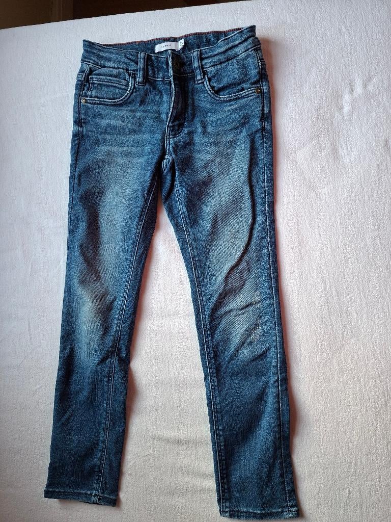 Jeansbroek van Name It, maat 134/9y, Kinderen en Baby's, Kinderkleding | Maat 134, Jongen of Meisje, Name it, Zo goed als nieuw