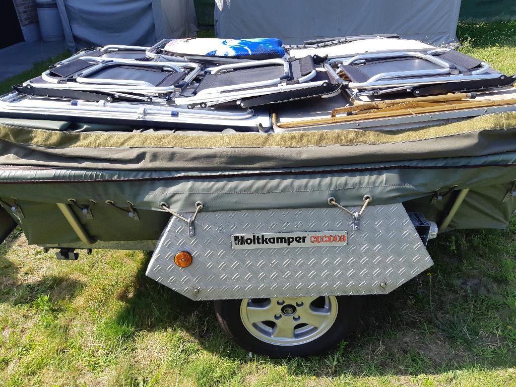 Holtkamper Cocoon M 2008, Caravans en Kamperen, Vouwwagens, Holtkamper, tot en met 3, Groen, Aanwezig, Ophalen