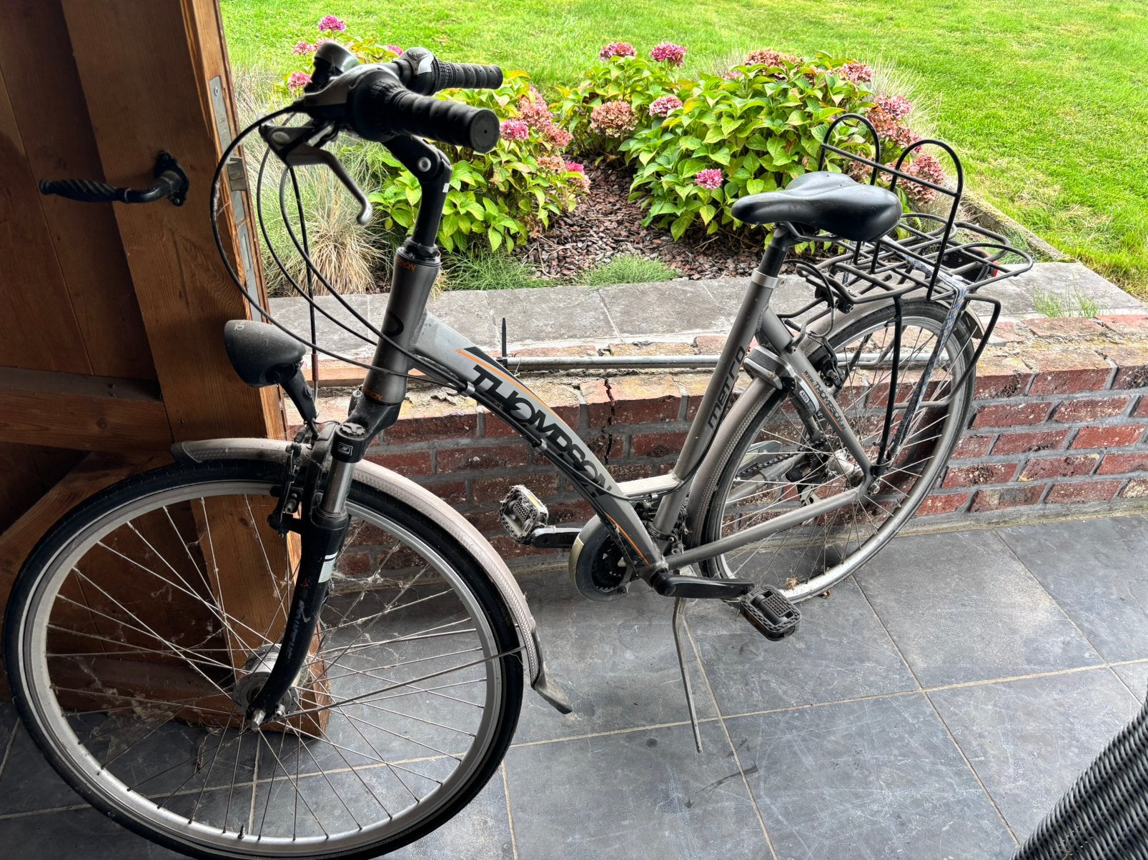 Damesfiets Thompson, Fietsen en Brommers, Ophalen, Gebruikt