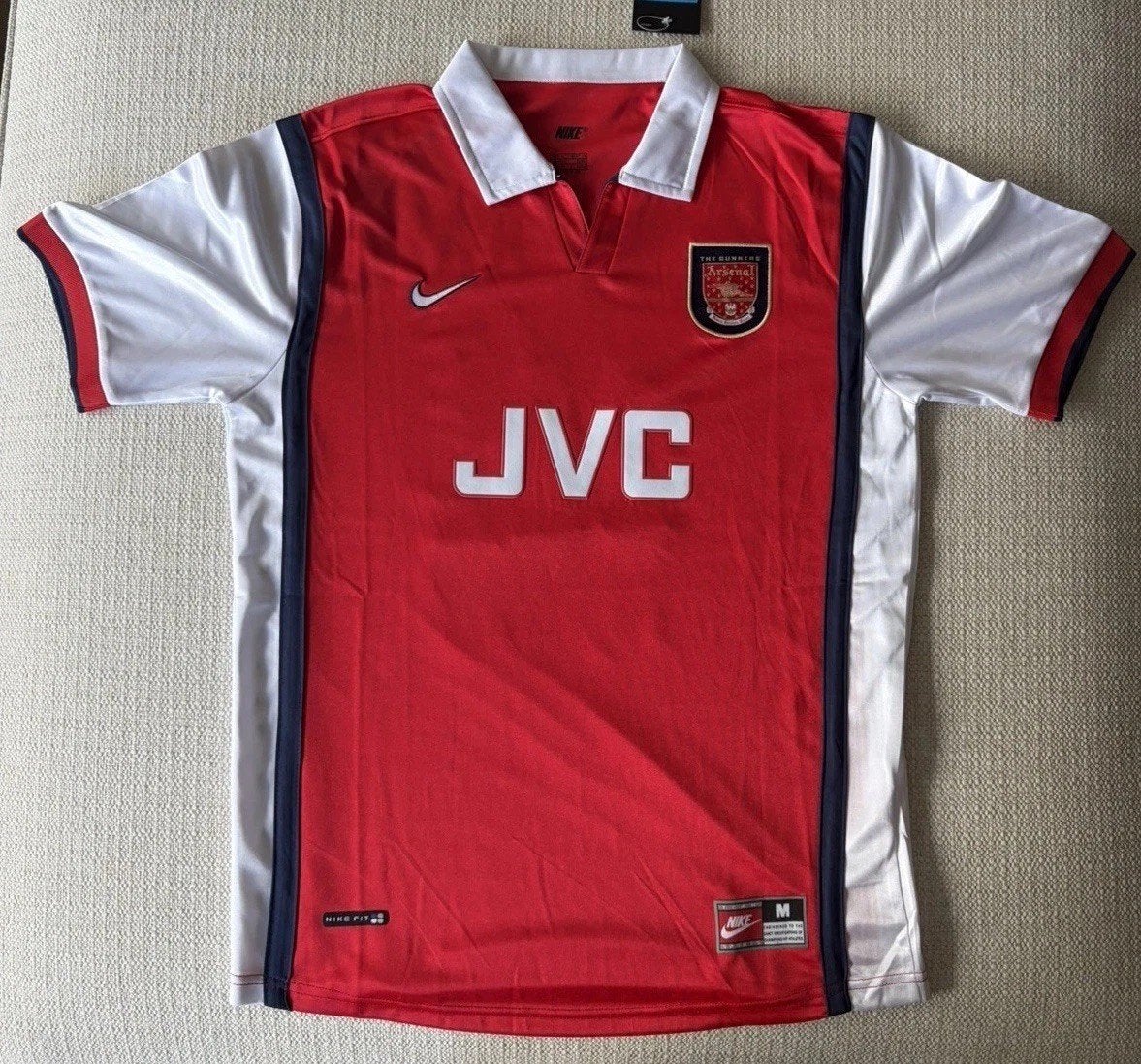 Arsenal Bergkamp Champions League Origineel 1998, Enlèvement ou Envoi