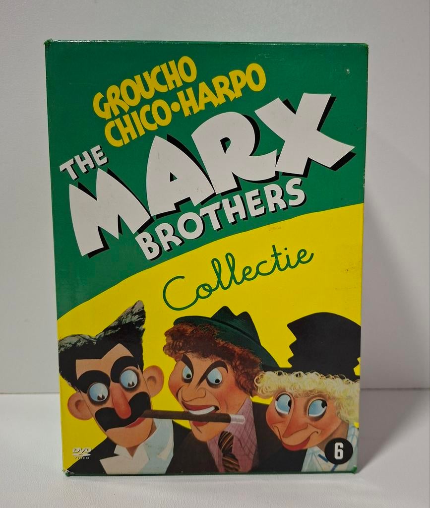 the Marx Brothers Collectie 6 DVD Box, Cd's en Dvd's, Ophalen of Verzenden