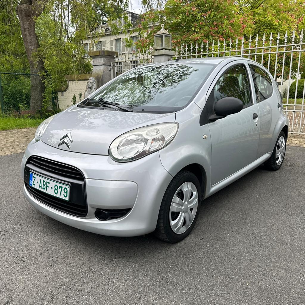 Citroen C1 1.0 Benzine 2009, Autos, Citroën, Argent ou Gris, Achat, 50 kW, Entreprise