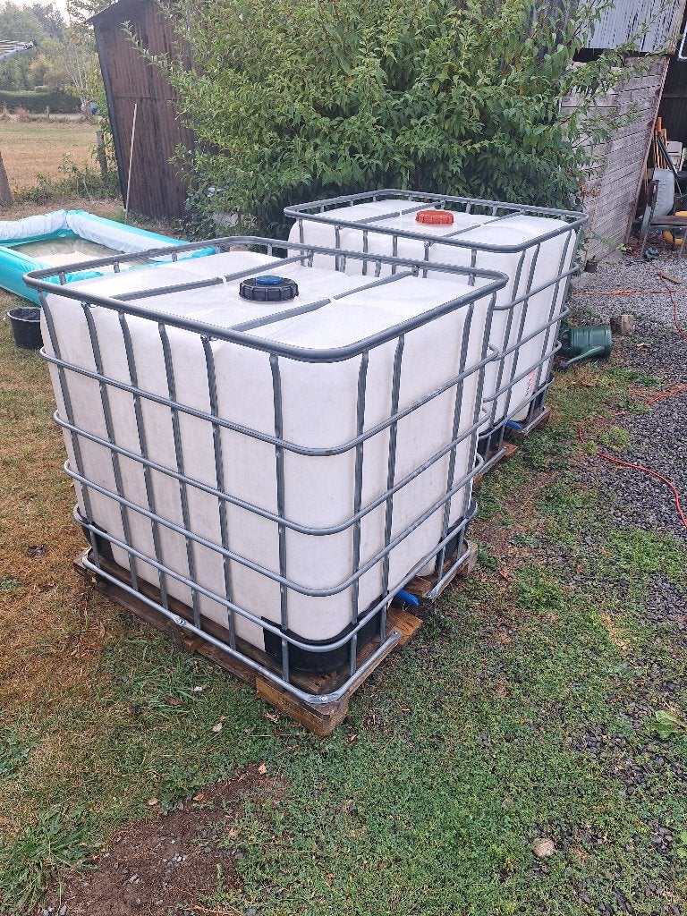 Citerne eau de pluie, 150 litres ou plus, Enlèvement, Utilisé, Synthétique