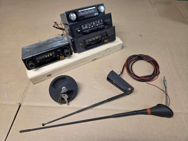 Vintage autoradio’s, Autos : Divers, Enlèvement, Utilisé