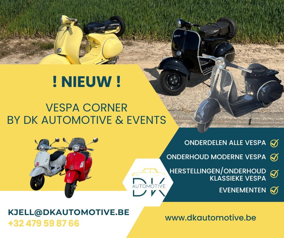 VESPA ONDERDELEN NIEUW EN OUD, Ophalen, Nieuw, Vespa, Italië