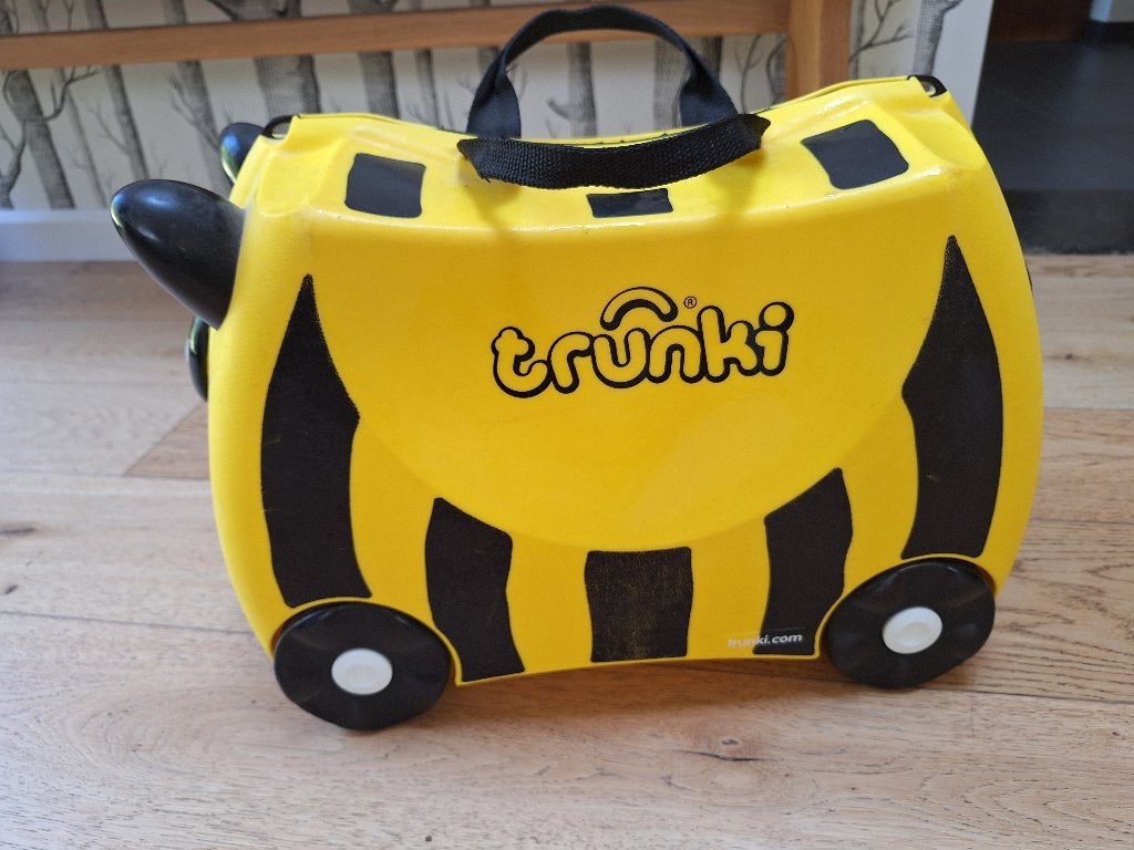 Trunki reiskoffertje geel (thema bij), Enlèvement, Utilisé