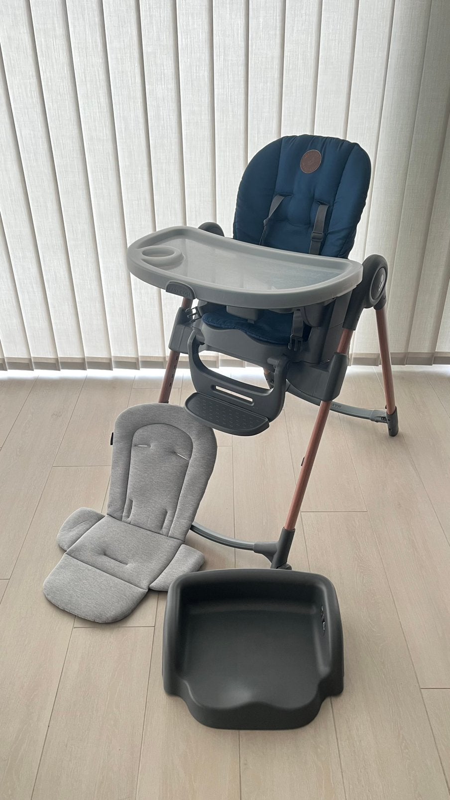 Maxi-Cosi Minla 6-in-1 meegroeikinderstoel, Enlèvement, Comme neuf, Chaise évolutive, Coulissant
