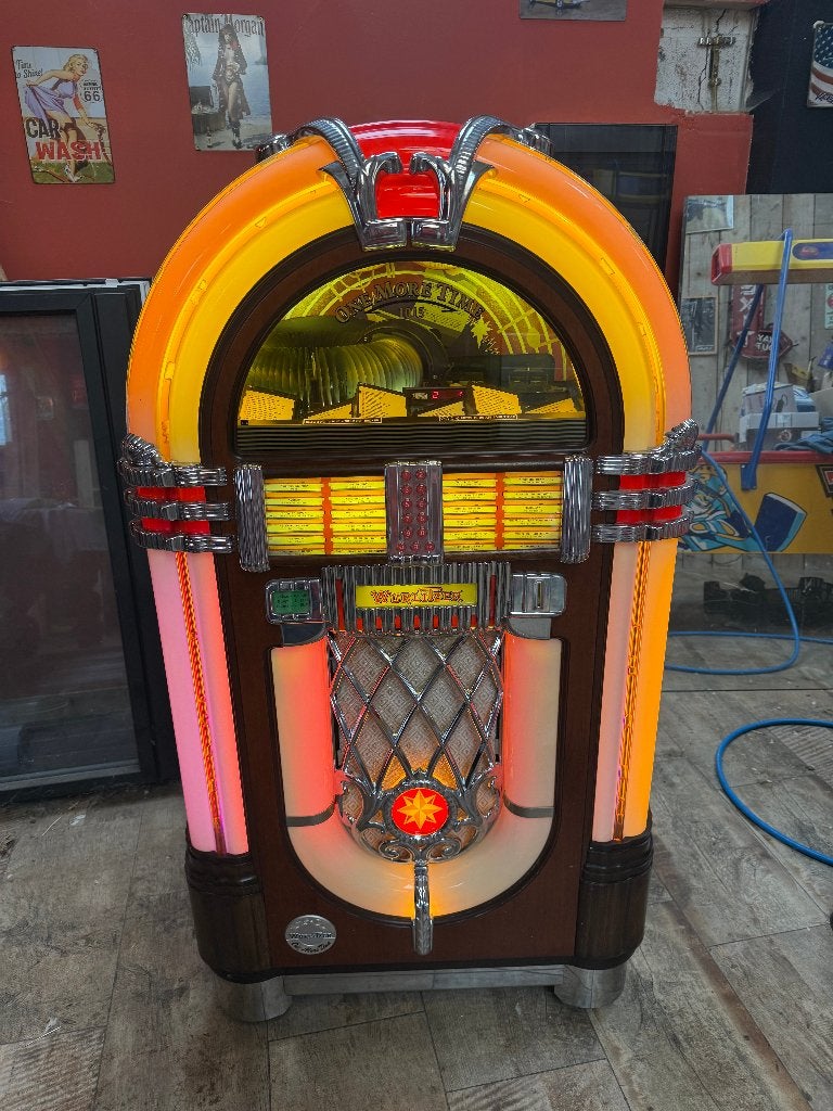 jukebox wurlitzer one more time, Verzamelen, Automaten | Jukeboxen, Ophalen, Zo goed als nieuw, 1970 tot heden, Wurlitzer