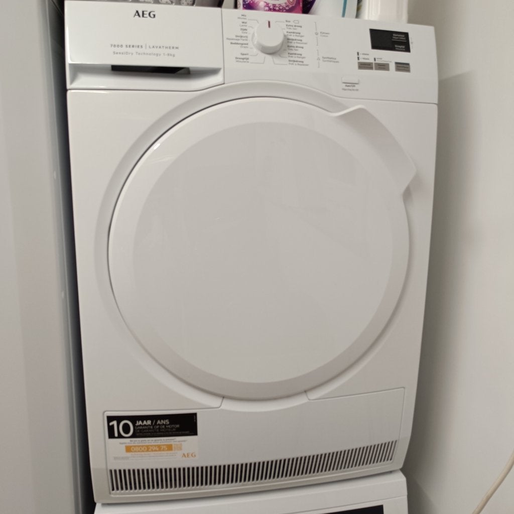 droogkast, Elektronische apparatuur, Ophalen, Zo goed als nieuw, Condens, Anti-kreukfase