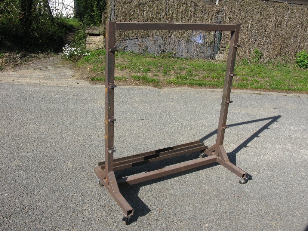 rollen houder en platen staander, Doe-het-zelf en Bouw, Ophalen, Gebruikt, Transportkar