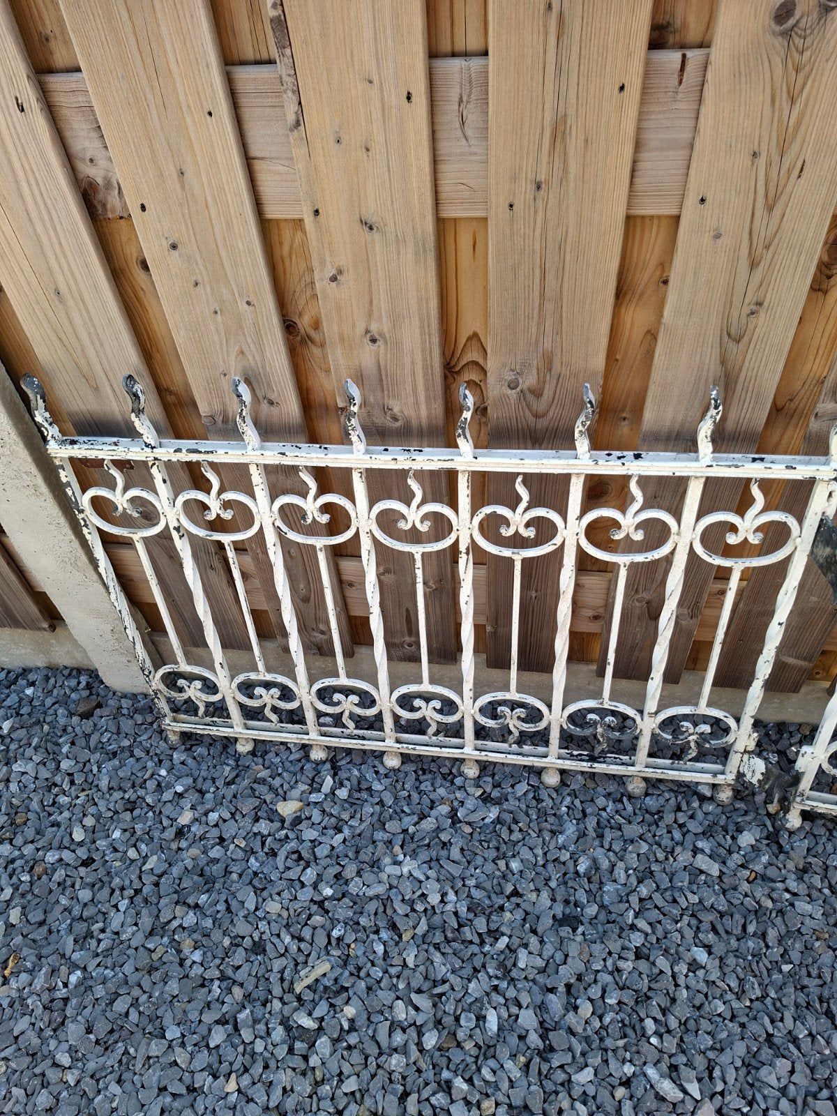2 mooi smeedijzeren tuinpoortjes, Ophalen