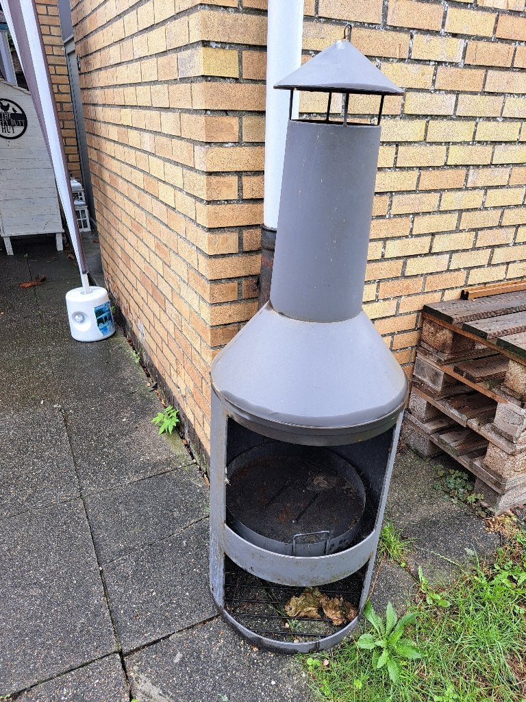 Hout brander, Tuin en Terras, Ophalen, Gebruikt