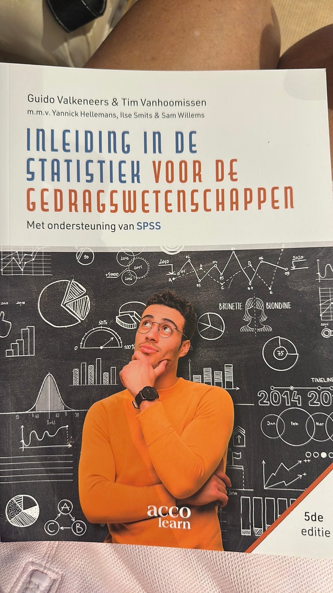 Inleiding in de statistiek voor gedragswetenschappen, Livres, Psychologie, Enlèvement ou Envoi, Guido Valkeneers; Tim Vanhoomissen