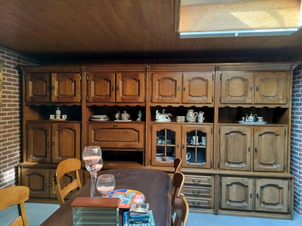 Zware eiken kast,80euro, Huis en Inrichting, Ophalen
