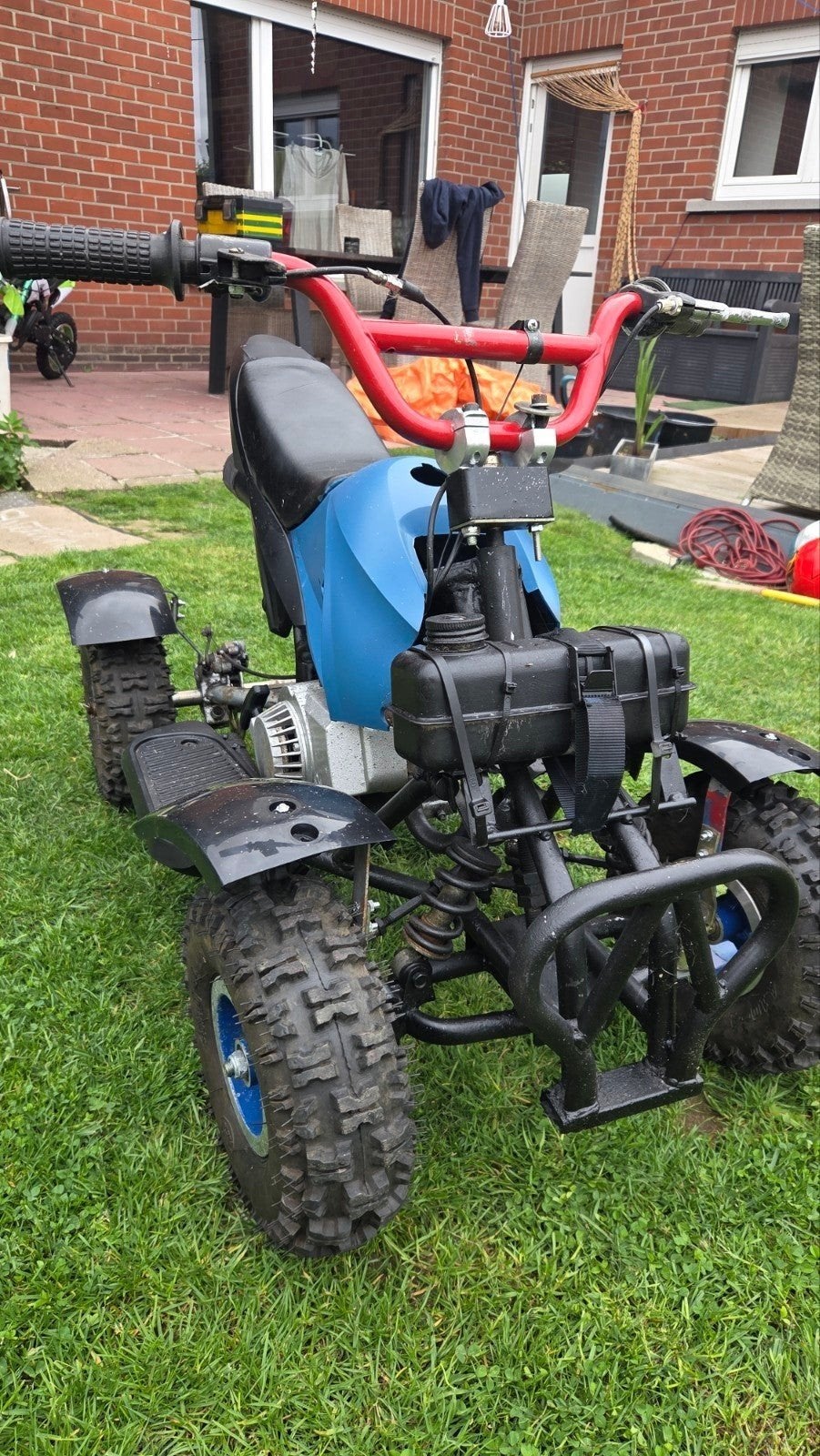 mini quad . 2t ., Ophalen