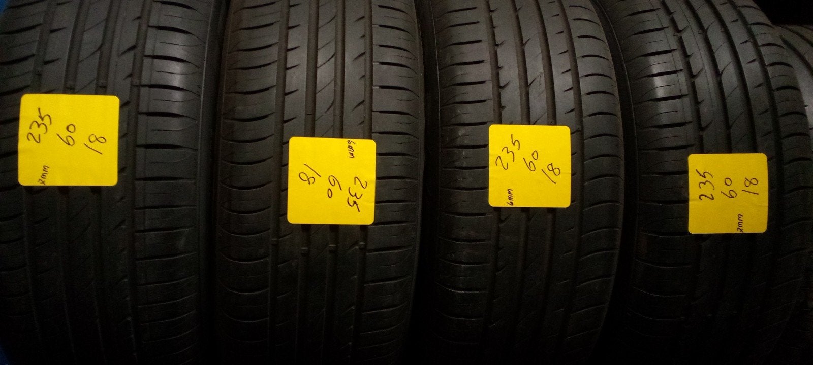 2356018 235/60/18 235/60r18 zomer 7mm 6mm, Ophalen, BMW