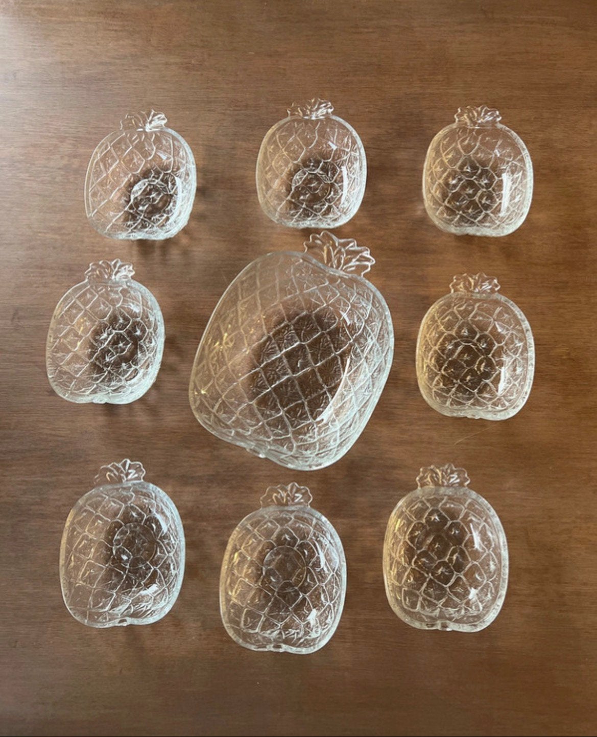 Vintage ananas set, Antiek en Kunst, Curiosa en Brocante, Ophalen