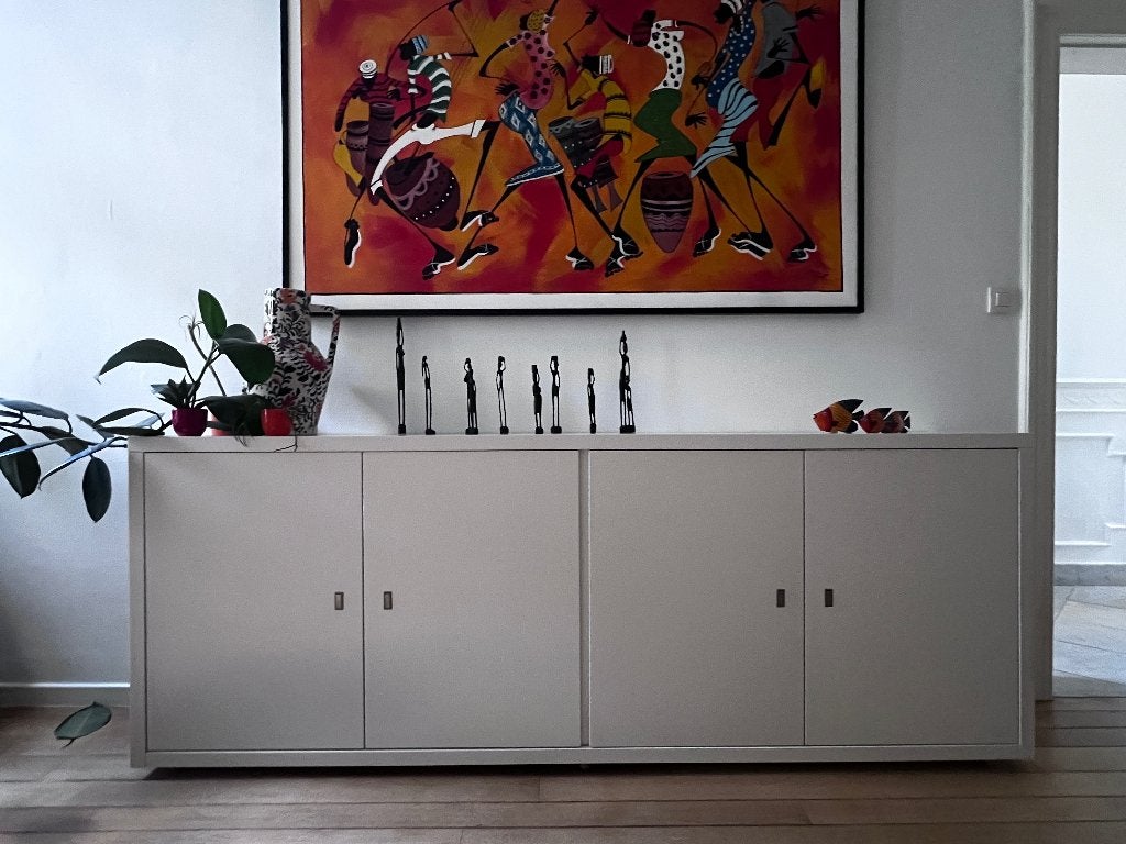 Dressoir, wit, Xooon, Ophalen, Mode, Met deur(en), Zo goed als nieuw