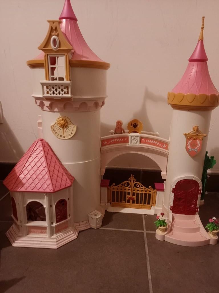 Playmobil prinsessenkasteel klein, Kinderen en Baby's, Ophalen, Zo goed als nieuw, Complete set