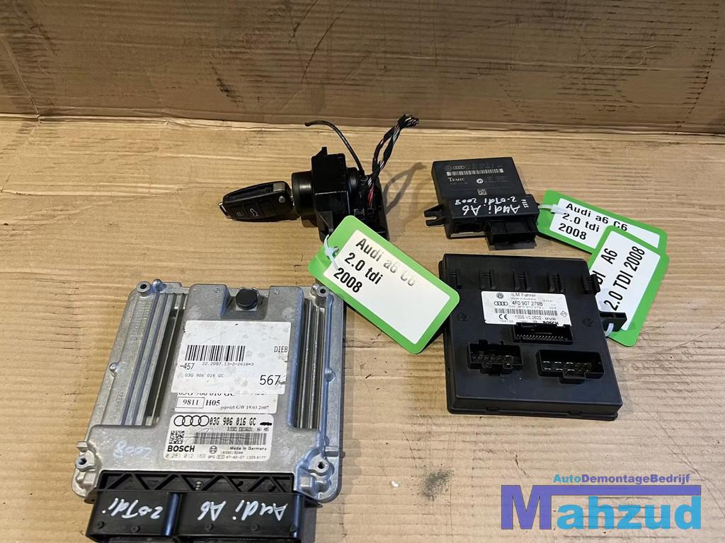 AUDI A6 C6 Contactslot set met ecu 2005-2011, Auto-onderdelen, Gebruikt, AUDI AG, Auto-Union-Strasse 1
85045  Ingolstadt, DE, Audi