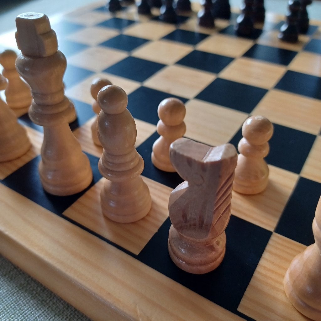 Set klassieke houten spelborden van Cabajou, Een of twee spelers, Ophalen of Verzenden, Gebruikt, Overig