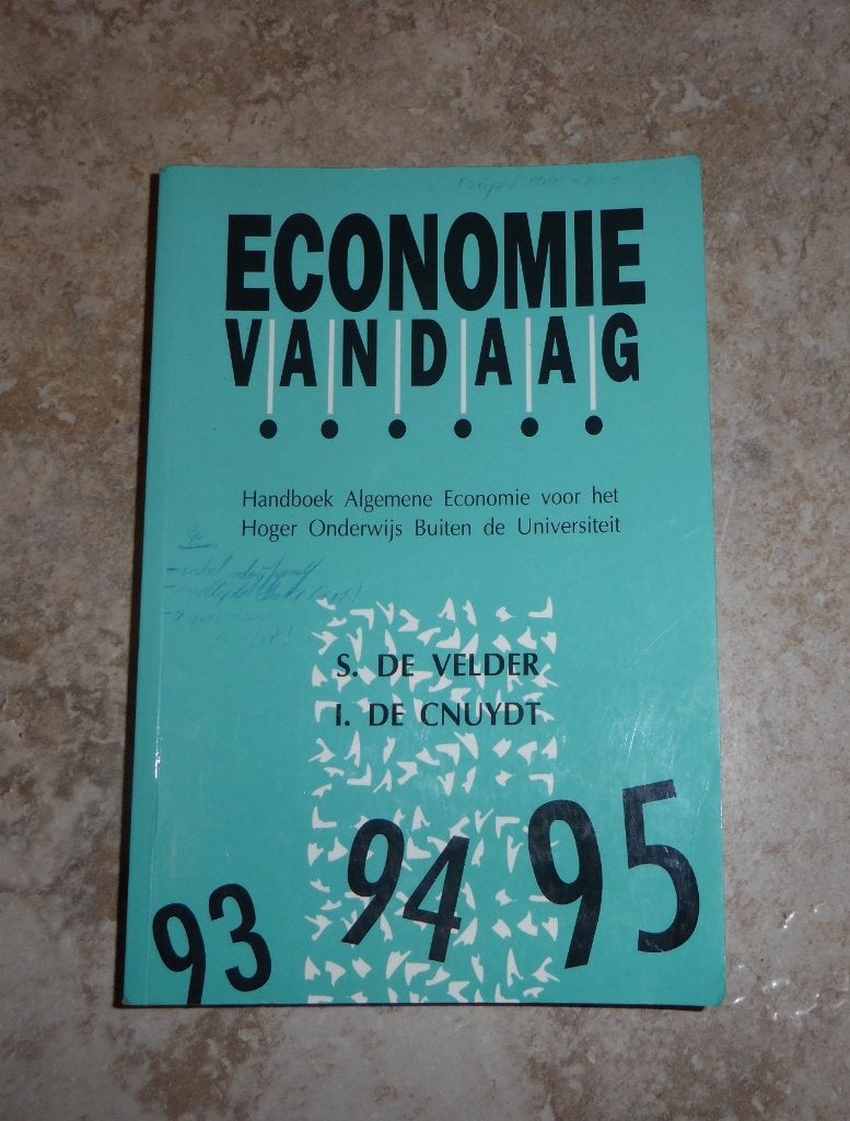 Economie vandaag, Boeken, Studieboeken en Cursussen, Ophalen, Gelezen