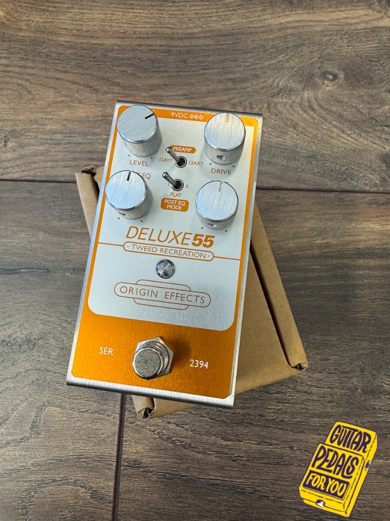 Origin Effects Deluxe55 Tweed Recreation, Ophalen of Verzenden, Zo goed als nieuw, Distortion, Overdrive of Fuzz