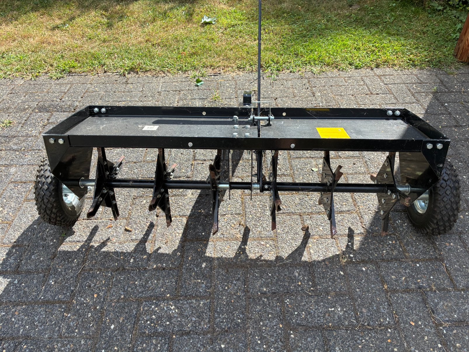 Gazon beluchter voor achter grasmachine, Enlèvement, Utilisé