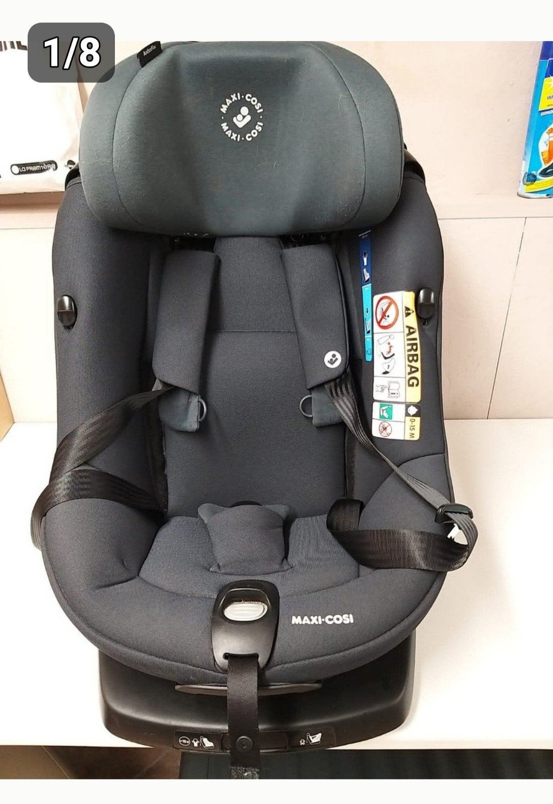 autostoeltje, Kinderen en Baby's, Ophalen, Afneembare rugleuning, Zo goed als nieuw, Isofix