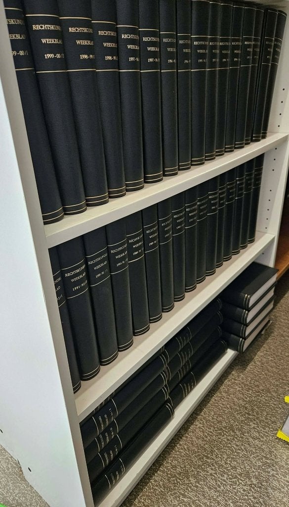 Rechtsbibliotheek van een advocaat ZIE BESCHRIJVING, Boeken, Studieboeken en Cursussen, Zo goed als nieuw, Niet van toepassing