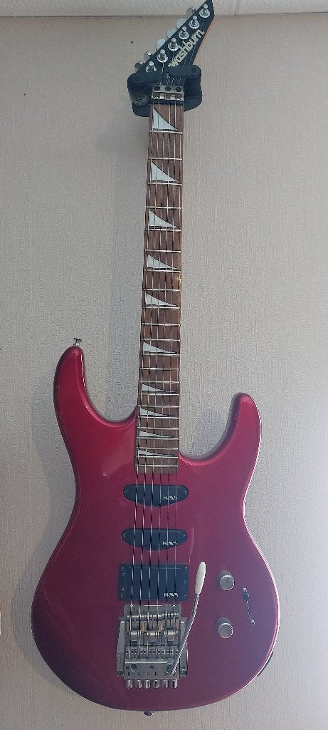 Washburn G-5V 1986 Japon, Ophalen, Zo goed als nieuw, Elektrisch, 6-snarig