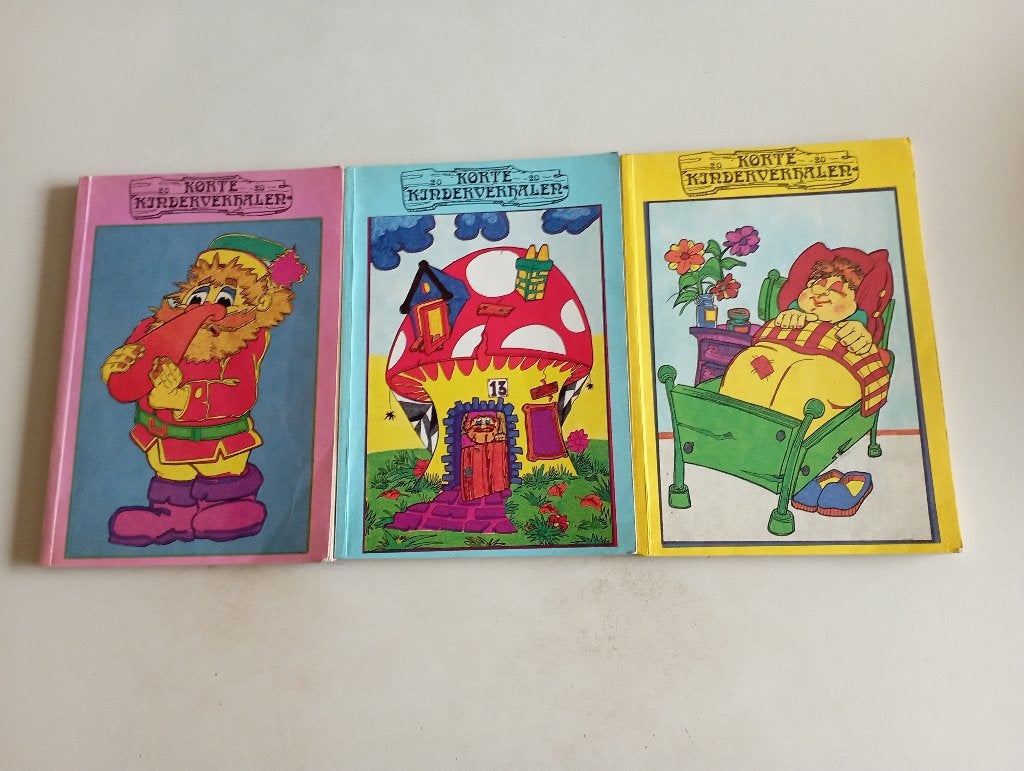 3 voorleesboekjes met KORTE KINDERVERHALEN, Ophalen of Verzenden, Zo goed als nieuw