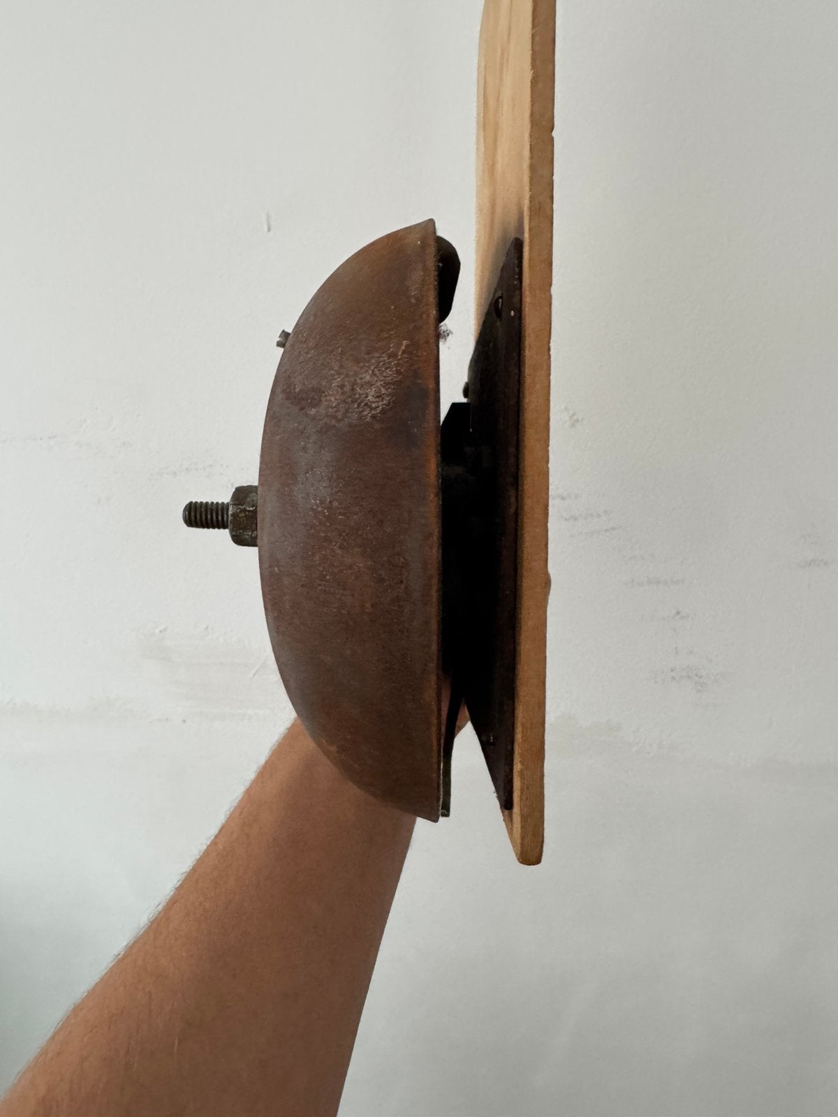 Sonnette d’alarme mécanique antique/sonnette d’école - Fonte, Ophalen of Verzenden