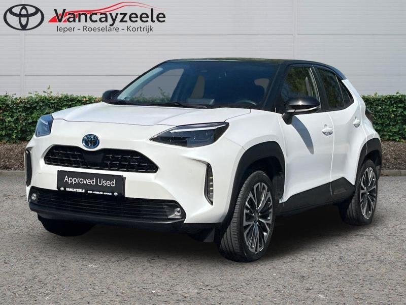 Toyota Yaris Cross Elegant Bi-Tone+panoroof+cam+gps+sens V+A, Automaat, 116 pk, Wit, Bruin