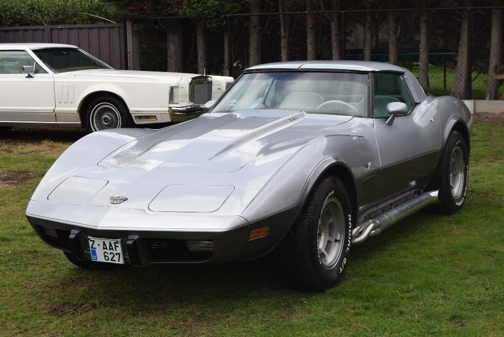 Chevrolet Corvette 25TH Anniversary, Auto's, Chevrolet, Particulier, Corvette, Benzine, Coupé, 2 deurs, Automaat, Zilver of Grijs