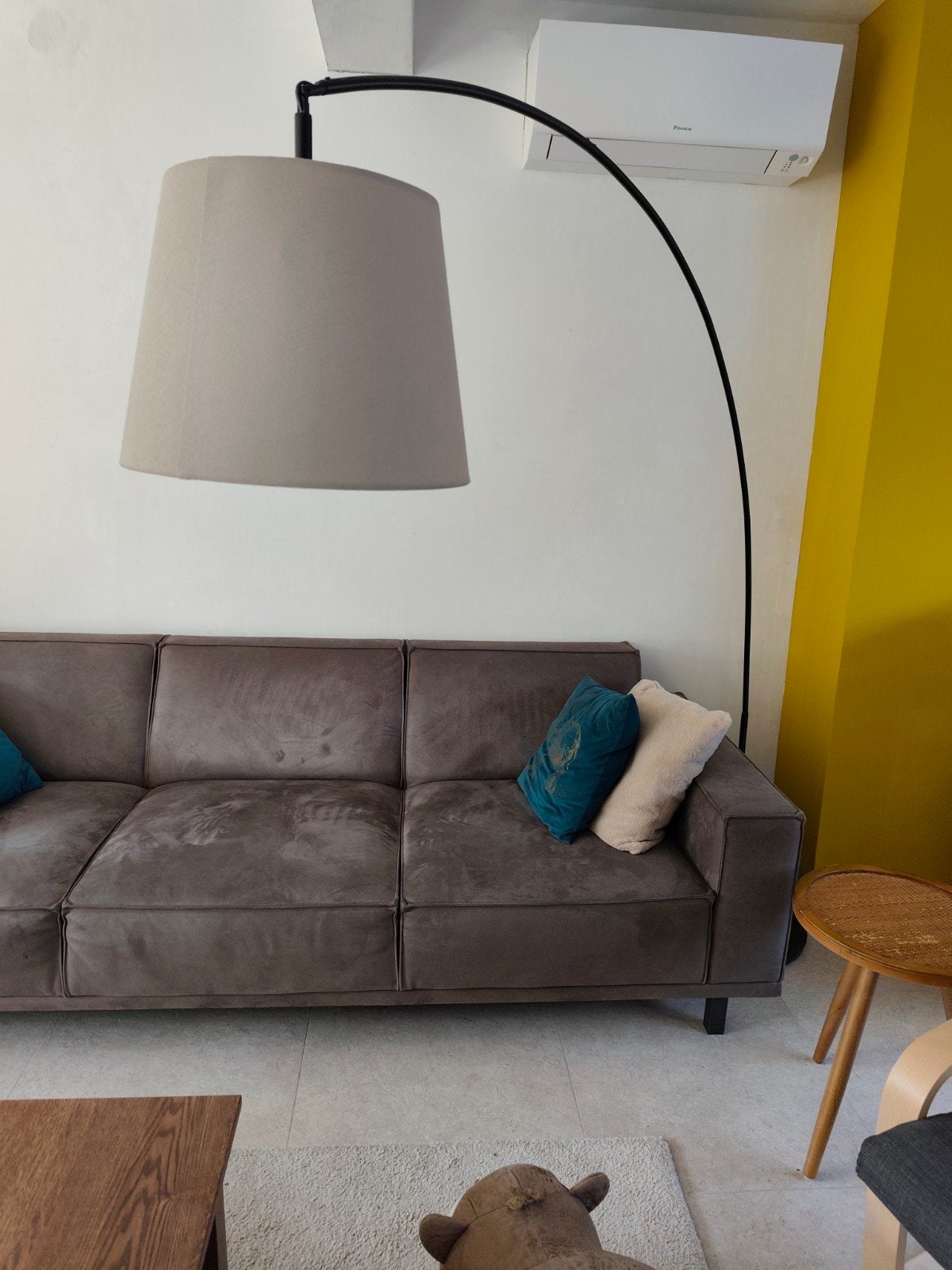 booglamp staande lamp, Huis en Inrichting, Lampen | Vloerlampen, Ophalen