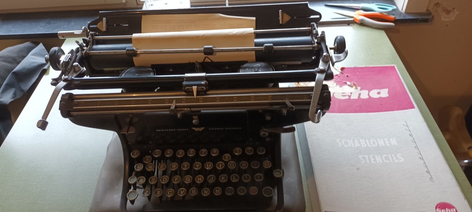 Antieke typmachine, Antiek en Kunst, Ophalen